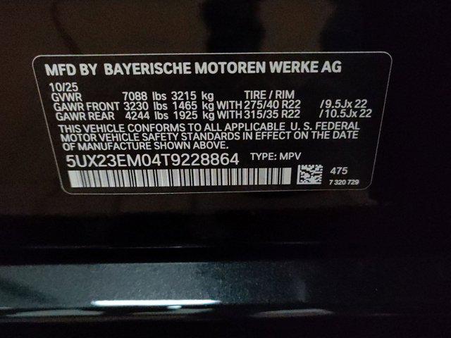 new 2026 BMW X7 car, priced at $99,175