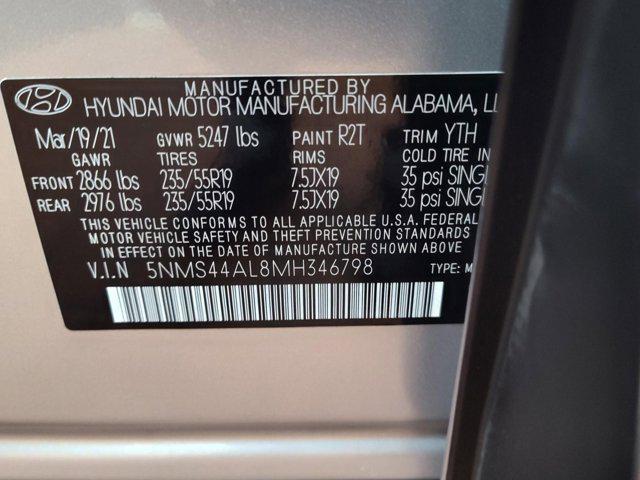 used 2021 Hyundai Santa Fe car, priced at $21,986