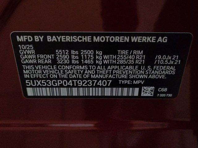 new 2026 BMW X3 car, priced at $62,125