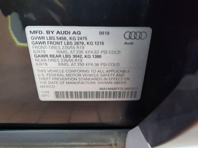 used 2020 Audi Q5 car, priced at $19,999