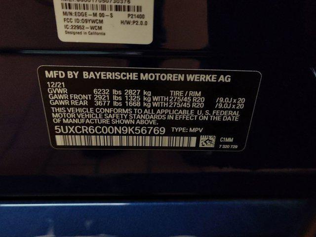 used 2022 BMW X5 car, priced at $39,999