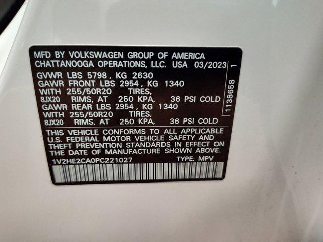 used 2023 Volkswagen Atlas Cross Sport car, priced at $28,498