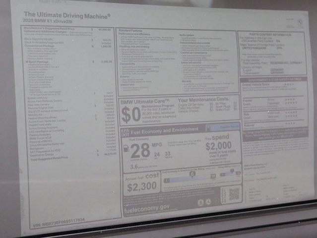 used 2025 BMW X1 car, priced at $45,862