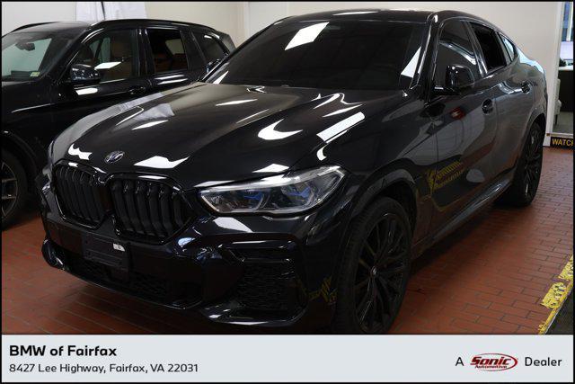 used 2022 BMW X6 car, priced at $58,999