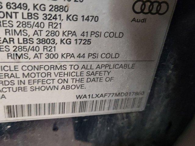 used 2021 Audi Q7 car, priced at $34,999