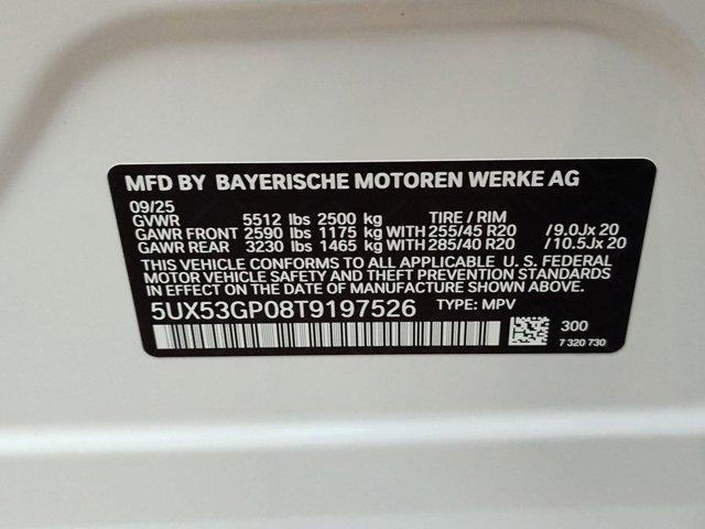 new 2026 BMW X3 car, priced at $59,675