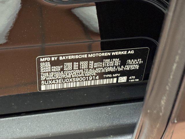 new 2025 BMW X5 PHEV car, priced at $81,155