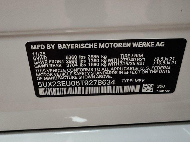 new 2026 BMW X5 car, priced at $85,025