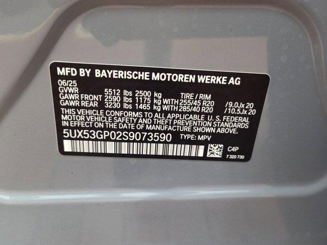 new 2025 BMW X3 car, priced at $56,525