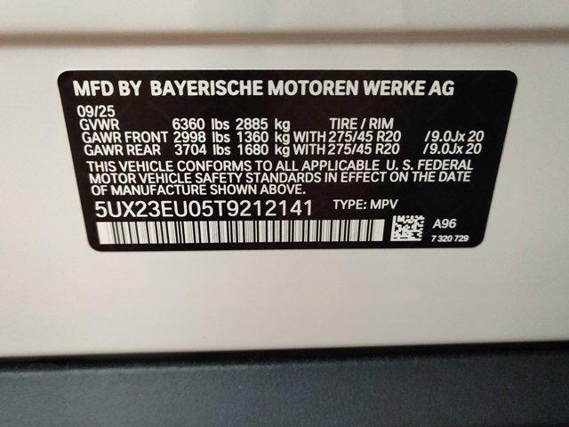new 2026 BMW X5 car, priced at $76,325