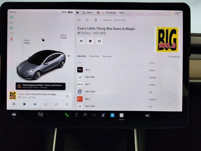 used 2019 Tesla Model 3 car, priced at $20,798