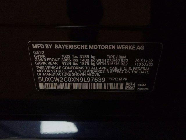 used 2022 BMW X7 car, priced at $51,998