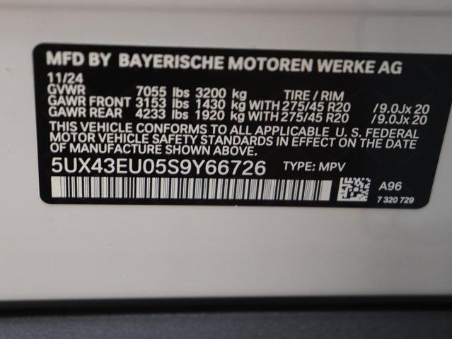 new 2025 BMW X5 PHEV car, priced at $78,275