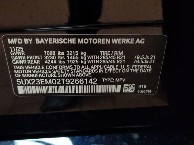 new 2026 BMW X7 car, priced at $94,275