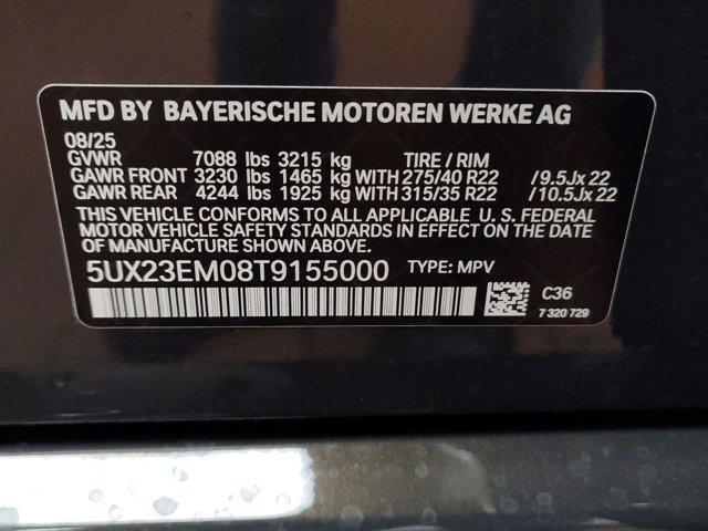 new 2026 BMW X7 car, priced at $96,875