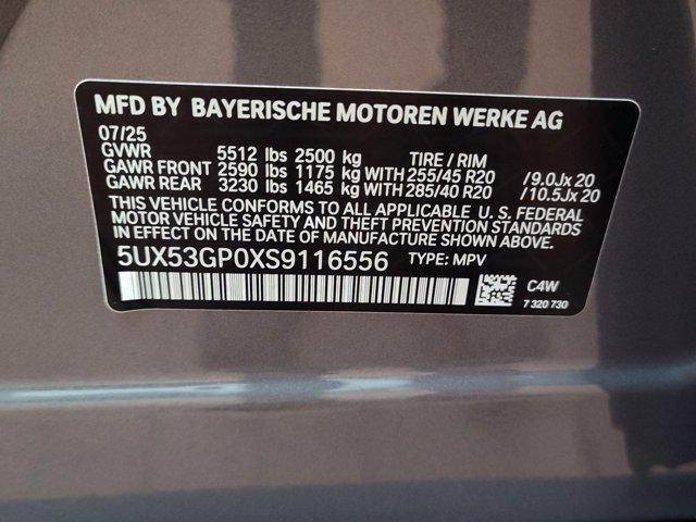 new 2025 BMW X3 car, priced at $57,400