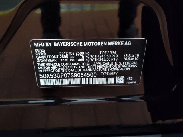 new 2025 BMW X3 car, priced at $56,425
