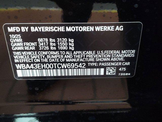 new 2026 BMW 750e car, priced at $126,675