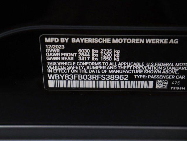 used 2024 BMW i4 Gran Coupe car, priced at $59,964