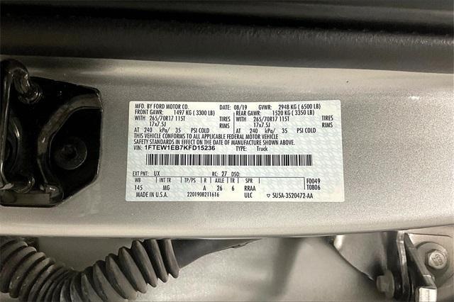 used 2019 Ford F-150 car, priced at $21,954