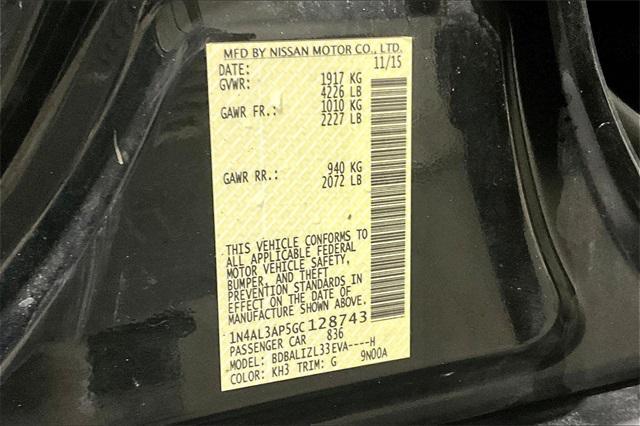used 2016 Nissan Altima car, priced at $15,941