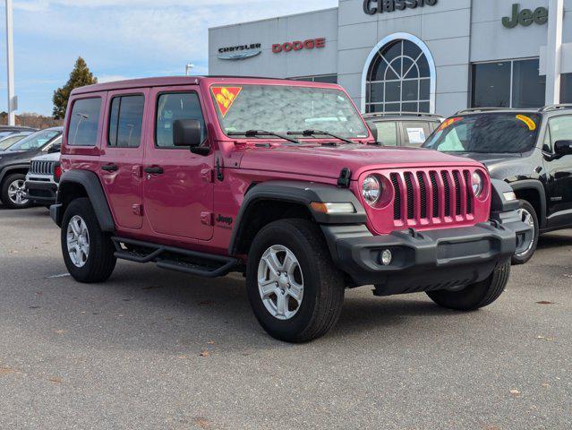 used 2022 Jeep Wrangler Unlimited car, priced at $37,900