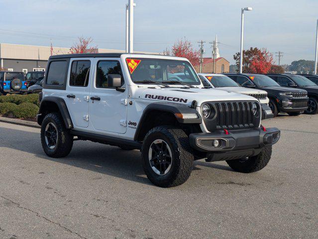 used 2022 Jeep Wrangler Unlimited car, priced at $43,900