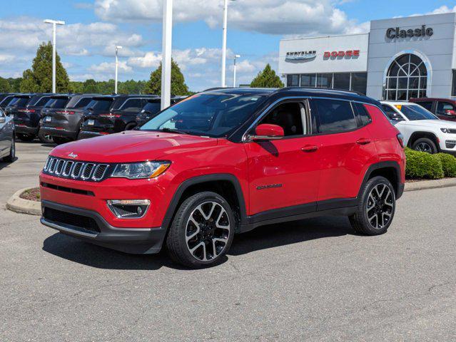 used 2019 Jeep Compass car, priced at $19,318