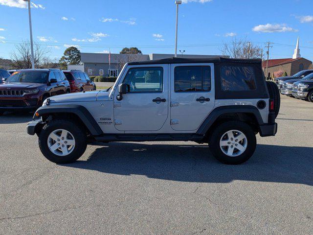 used 2016 Jeep Wrangler Unlimited car, priced at $18,900