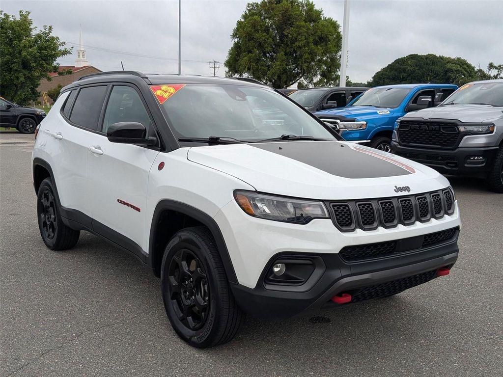 used 2023 Jeep Compass car, priced at $24,900