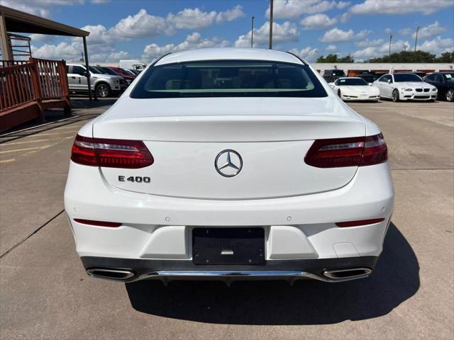 used 2018 Mercedes-Benz E-Class car, priced at $23,995