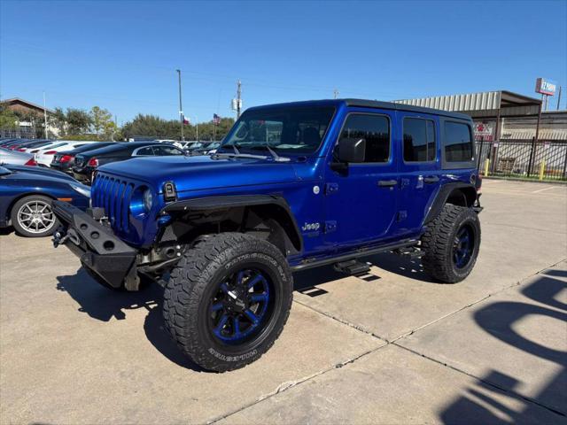 used 2018 Jeep Wrangler Unlimited car, priced at $25,995