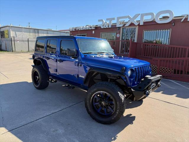 used 2018 Jeep Wrangler Unlimited car, priced at $25,995