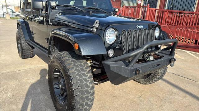 used 2015 Jeep Wrangler Unlimited car, priced at $17,995