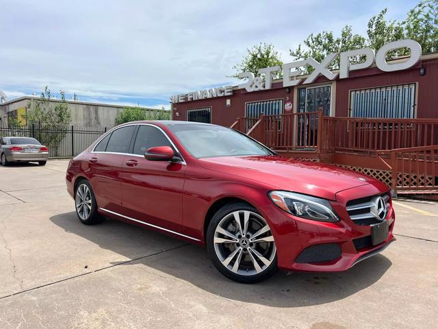 used 2018 Mercedes-Benz C-Class car, priced at $17,995