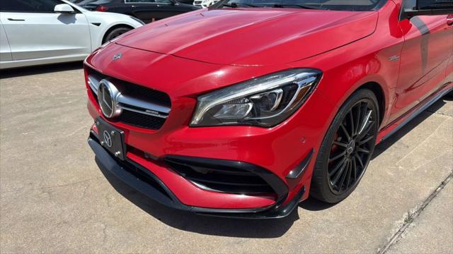 used 2018 Mercedes-Benz AMG CLA 45 car, priced at $23,995