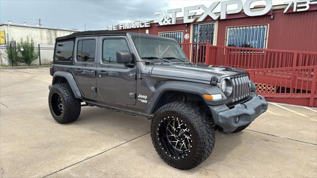 used 2018 Jeep Wrangler Unlimited car, priced at $20,995