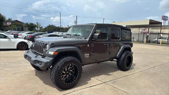 used 2018 Jeep Wrangler Unlimited car, priced at $20,995