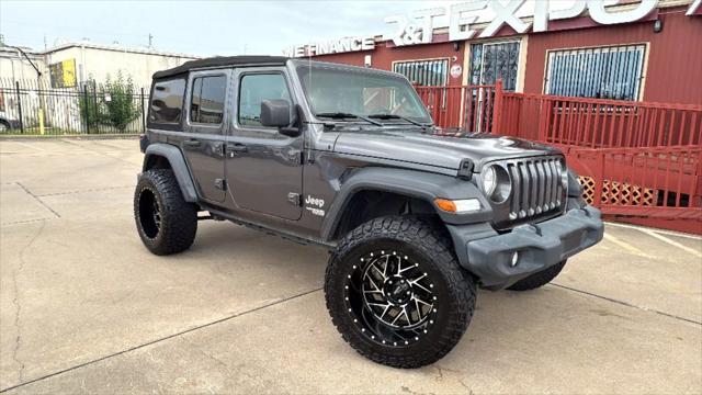 used 2018 Jeep Wrangler Unlimited car, priced at $20,995