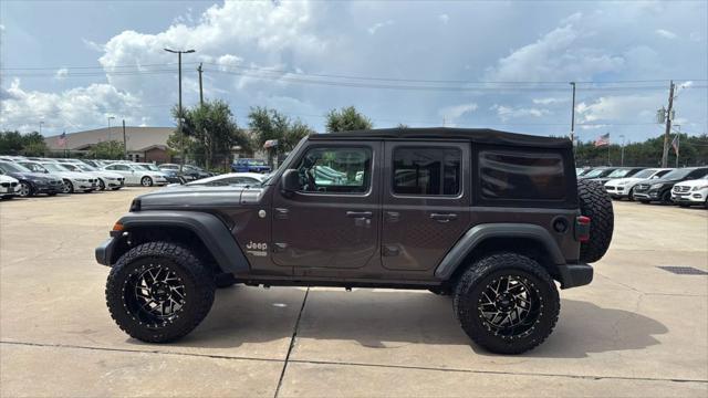 used 2018 Jeep Wrangler Unlimited car, priced at $20,995