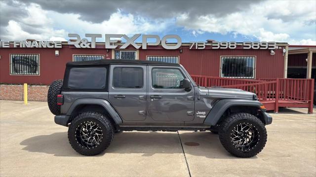 used 2018 Jeep Wrangler Unlimited car, priced at $20,995