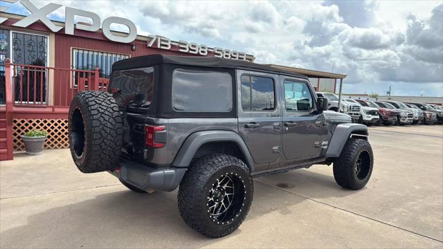used 2018 Jeep Wrangler Unlimited car, priced at $20,995