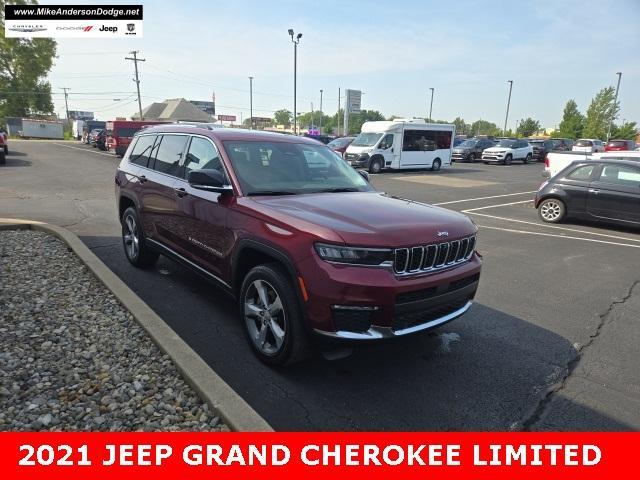 used 2021 Jeep Grand Cherokee L car, priced at $35,945