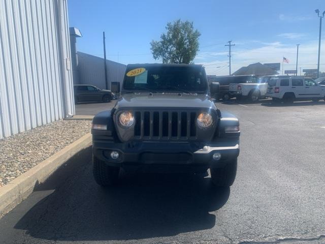 used 2021 Jeep Wrangler Unlimited car, priced at $29,988