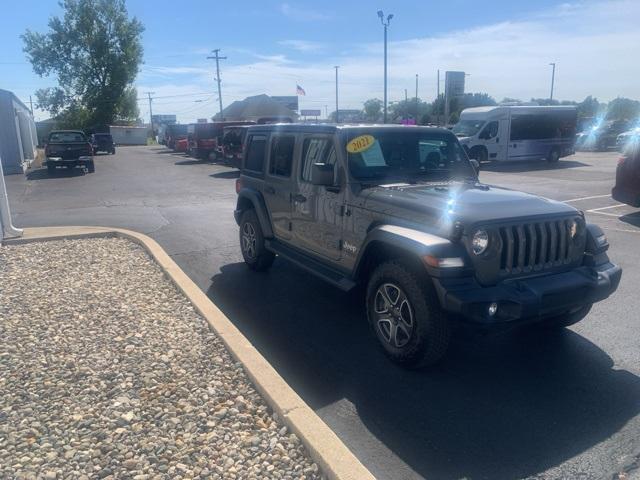 used 2021 Jeep Wrangler Unlimited car, priced at $29,988