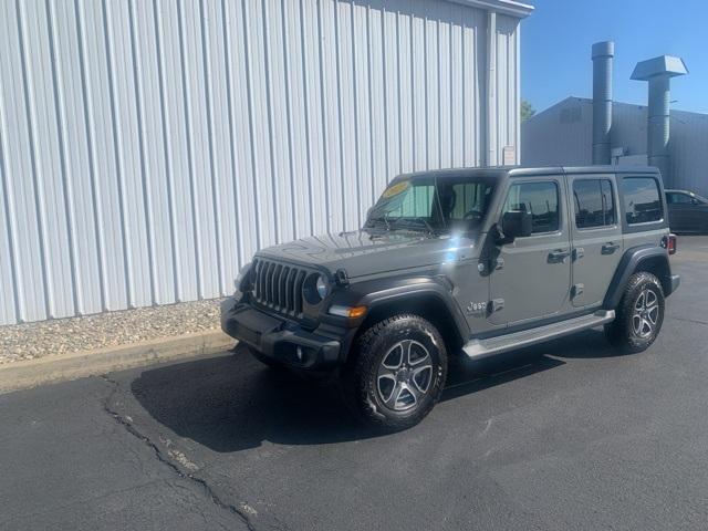 used 2021 Jeep Wrangler Unlimited car, priced at $29,988