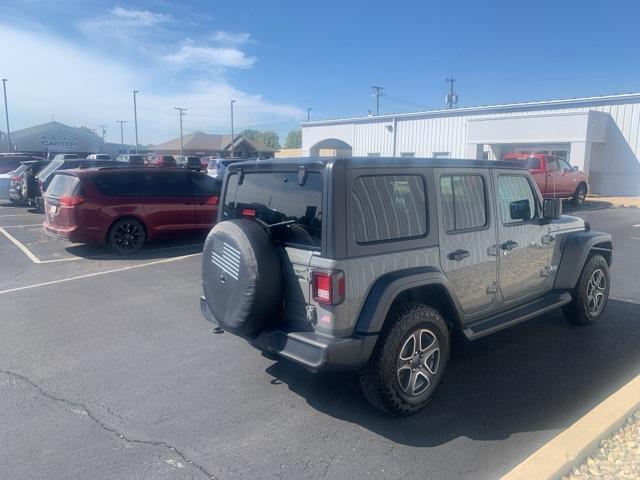 used 2021 Jeep Wrangler Unlimited car, priced at $29,988