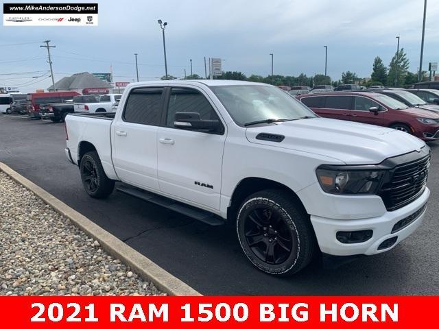 used 2021 Ram 1500 car, priced at $38,370