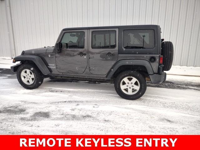 used 2017 Jeep Wrangler Unlimited car, priced at $19,943