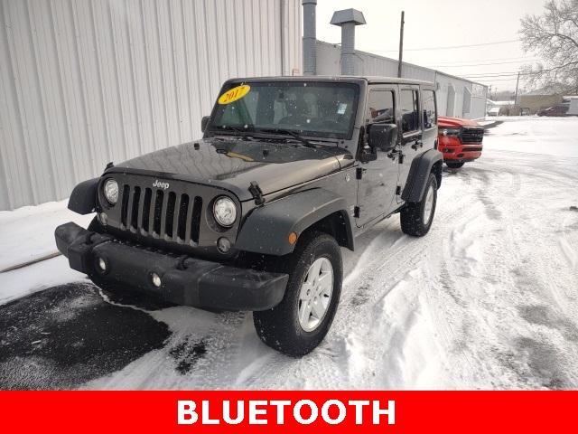 used 2017 Jeep Wrangler Unlimited car, priced at $19,943